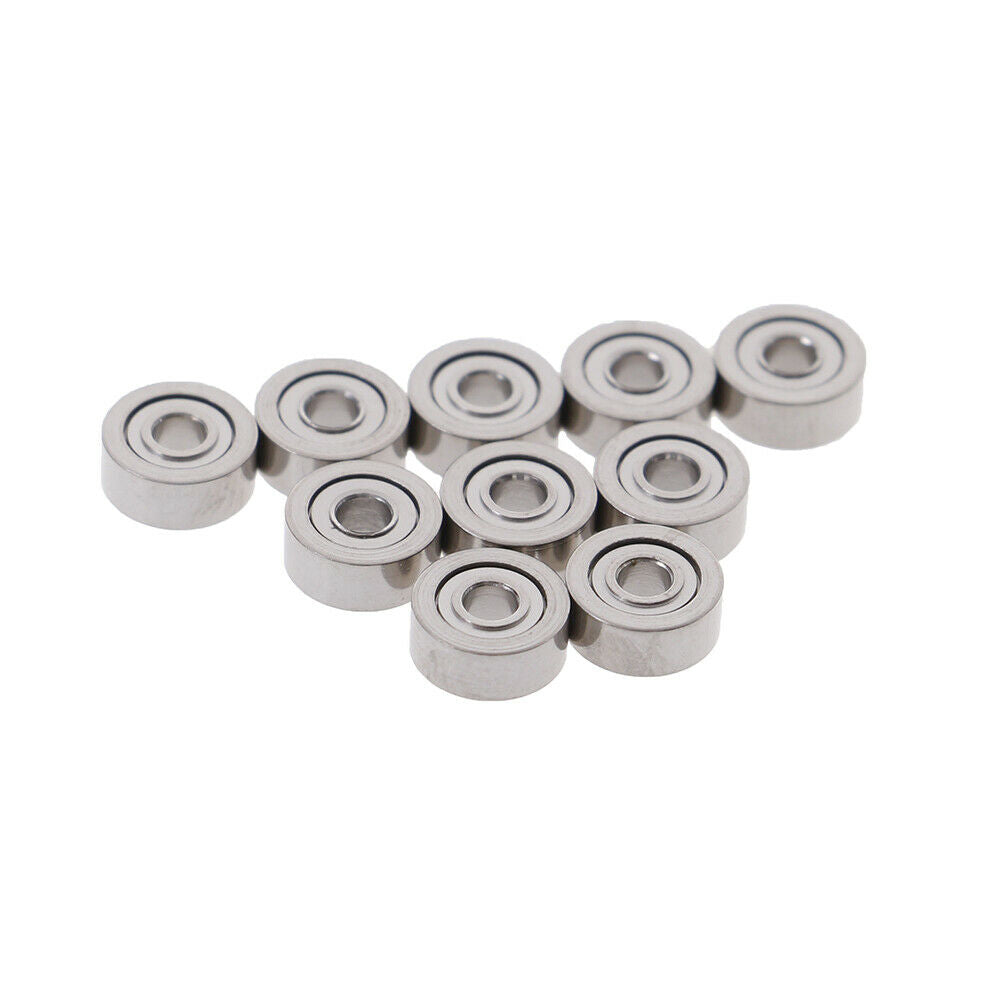 10Pcs MR62ZZ (2x6x2.5mm) metal shielded precision ball bearings mini bear.l8