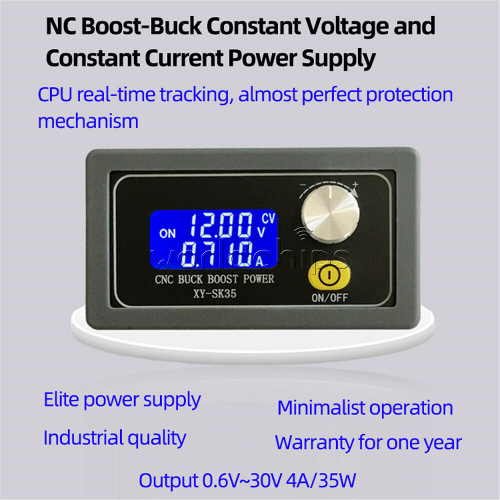 DC Voltage Regulator Adjustable Buck Boost Solar Charging Power Supply Module 5V