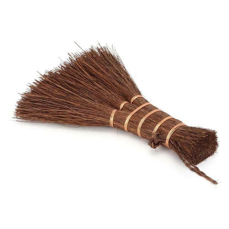 Natural Household Broom Tea Table Cleaning Brush Coconut Palm Silk Cup Brushes