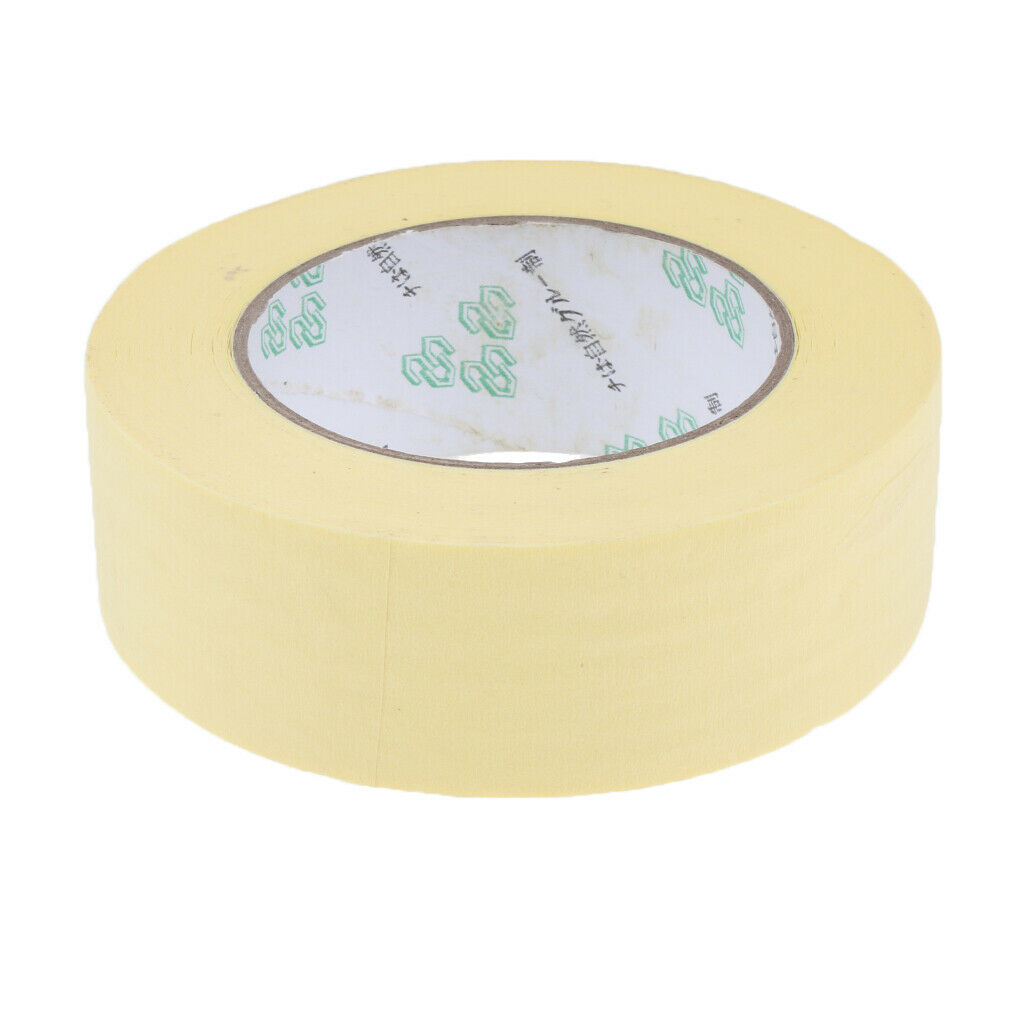 High Temperature Resistance Painters Masking Paper Tape Crepe Papel  Width 40mm