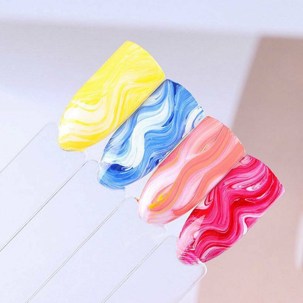 1x Nail Brush Gradient Ombre Painting Drawing UV Gel Pen Manicure Nail Art Brush