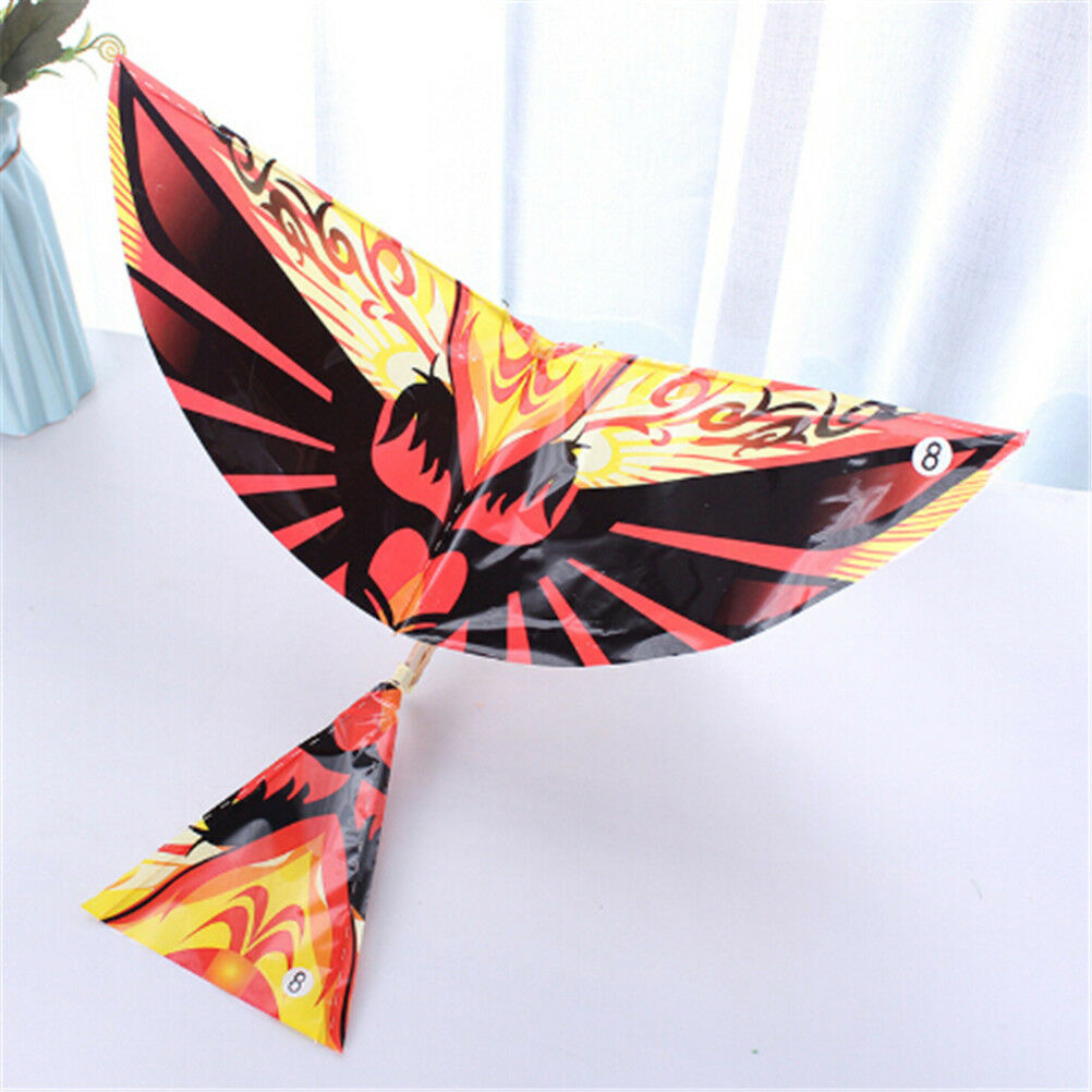 Rubber Band Power Handmade Birds Models Science Kite Toys Kids Assembly GifDEAU