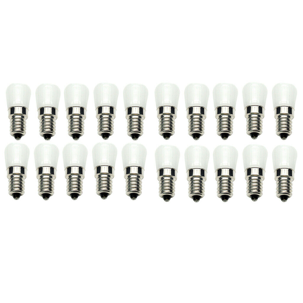 20x Warm Light LED Bulb, Reflector, E14 Replacement Bulb