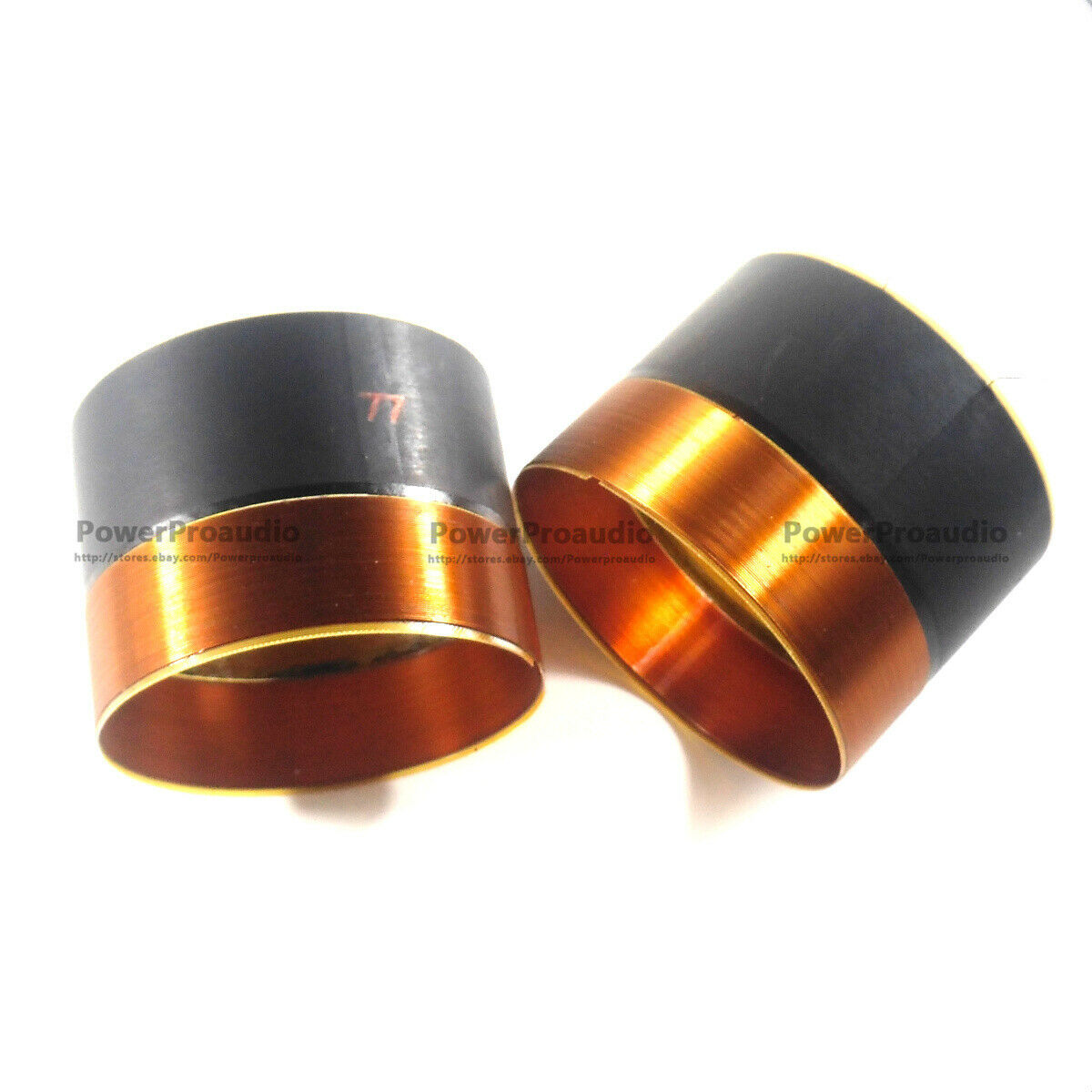 2 pcs Voice Coil 77mm Glass fiber woofer loudspeaker 8 Ohm In/Out 2Layers