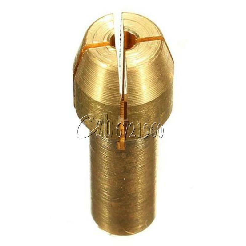 4PCS Rotary Multi Tool Collet Nut Kit for Mill 0.8/ 1.6/ 2.35/ 3.2mm