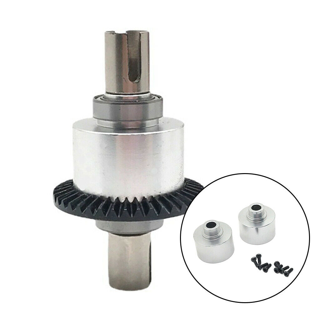 2 / Set Front Rear Differential Box Case for WLtoys 104001 RC Car Buggy Truck