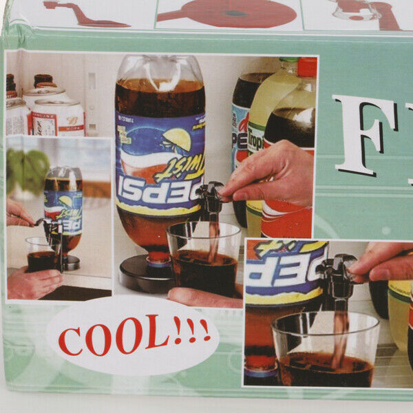 Plastic Hand Pressure Type Coke Dispenser Fizz Saver Dispenser Home Party