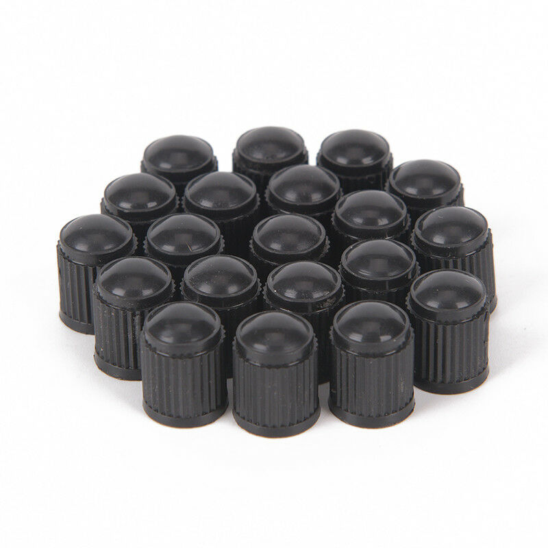 20x Plastic Dust Valve Caps Bike Car Motorcycle Wheel Tyre Air Valve Stem Cap NC