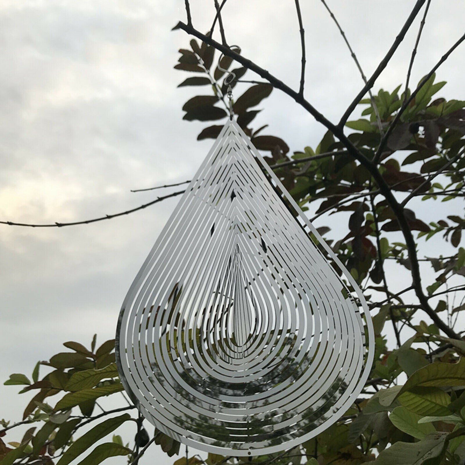 Novelty Garden Wind Chimes Wind Spinner Hanging Tree Outdoor Home Decor