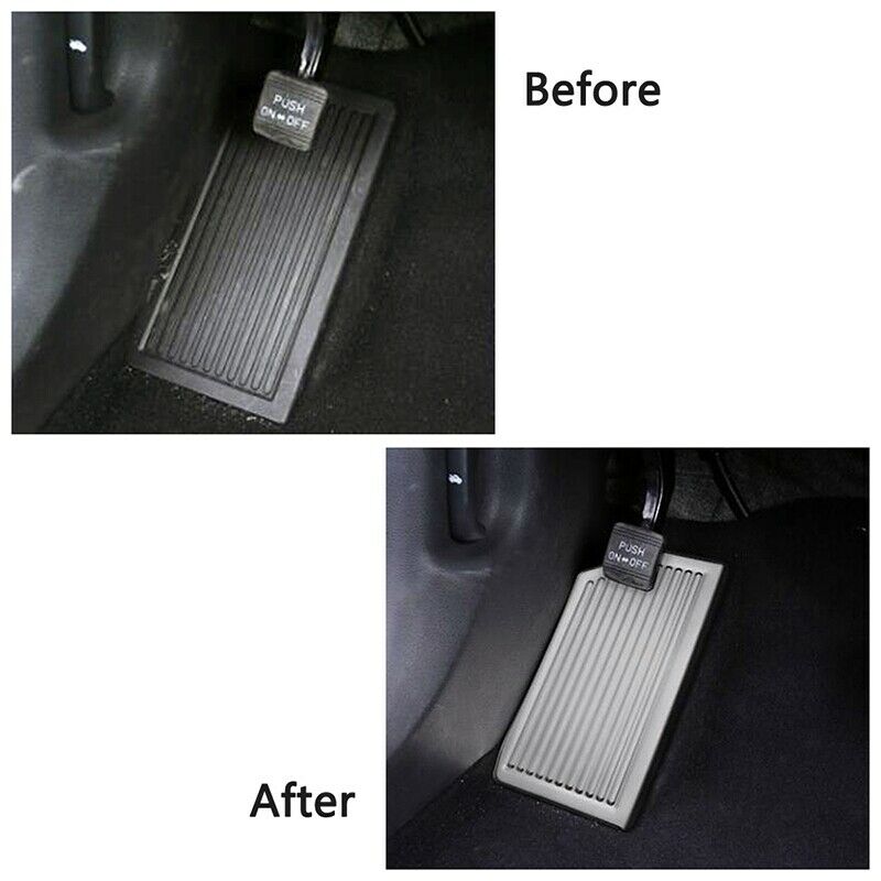 for Hyundai Tucson 2015-2020 Stainless Steel Foot Rest Pedal Pad Cover StickR6Z3