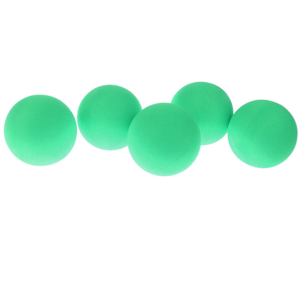 2.5'' EVA Ball Bouncy Balls Soft Foam Balls Pet Kid Toys Pack of 5 Green