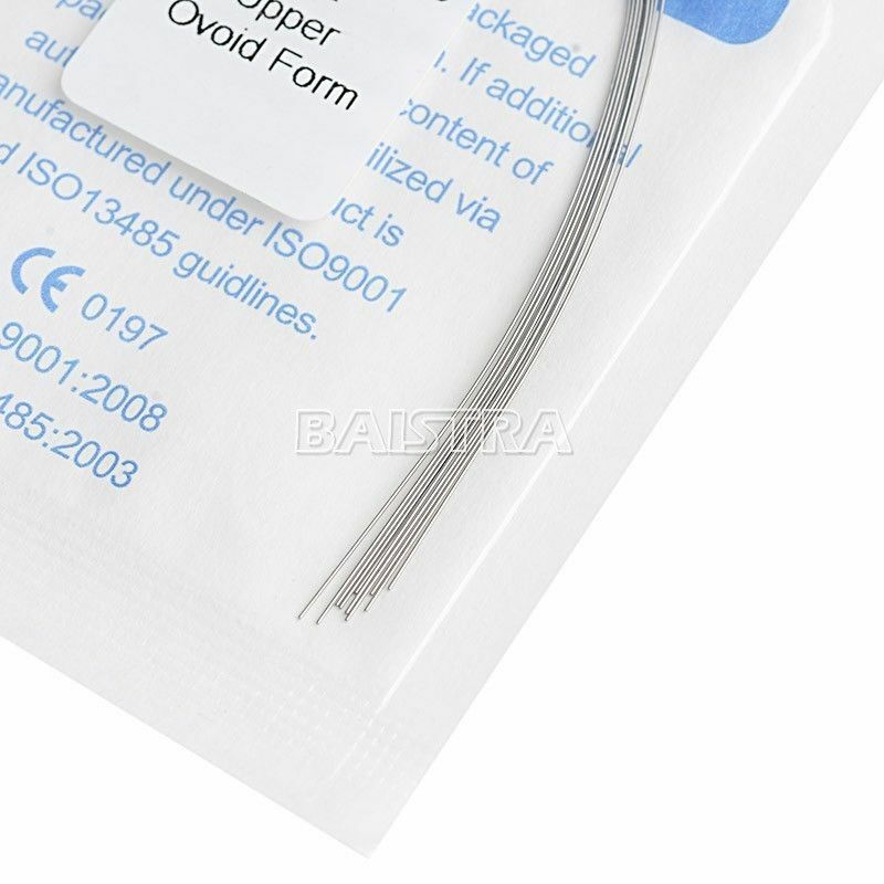 40 Packs Dental Orthodontic Super Elastic Niti Round Arch Wires ALL SIZES