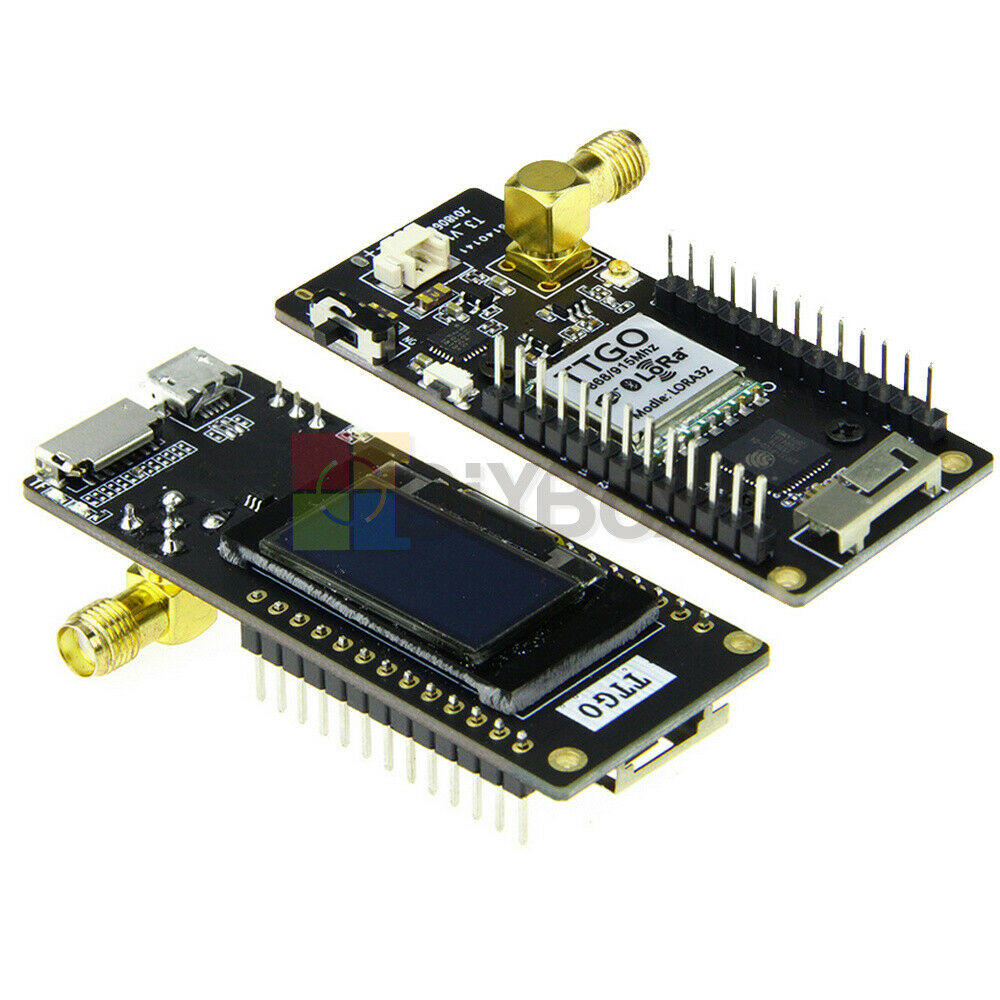 0.96" 868MHZ OLED Wireless Bluetooth Wifi ESP-32 Board Module Lora32 1.8V-3.7V