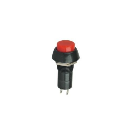 10Pcs 2 Pins SPST NO Latching Red Round Push Button Switch 250V 3A 12mm