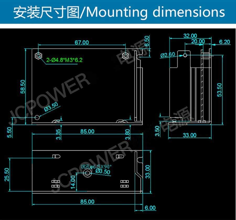 5V 3A 15W DC Regulated Switching Power Supply PSU Transformer LED Strip CCTV