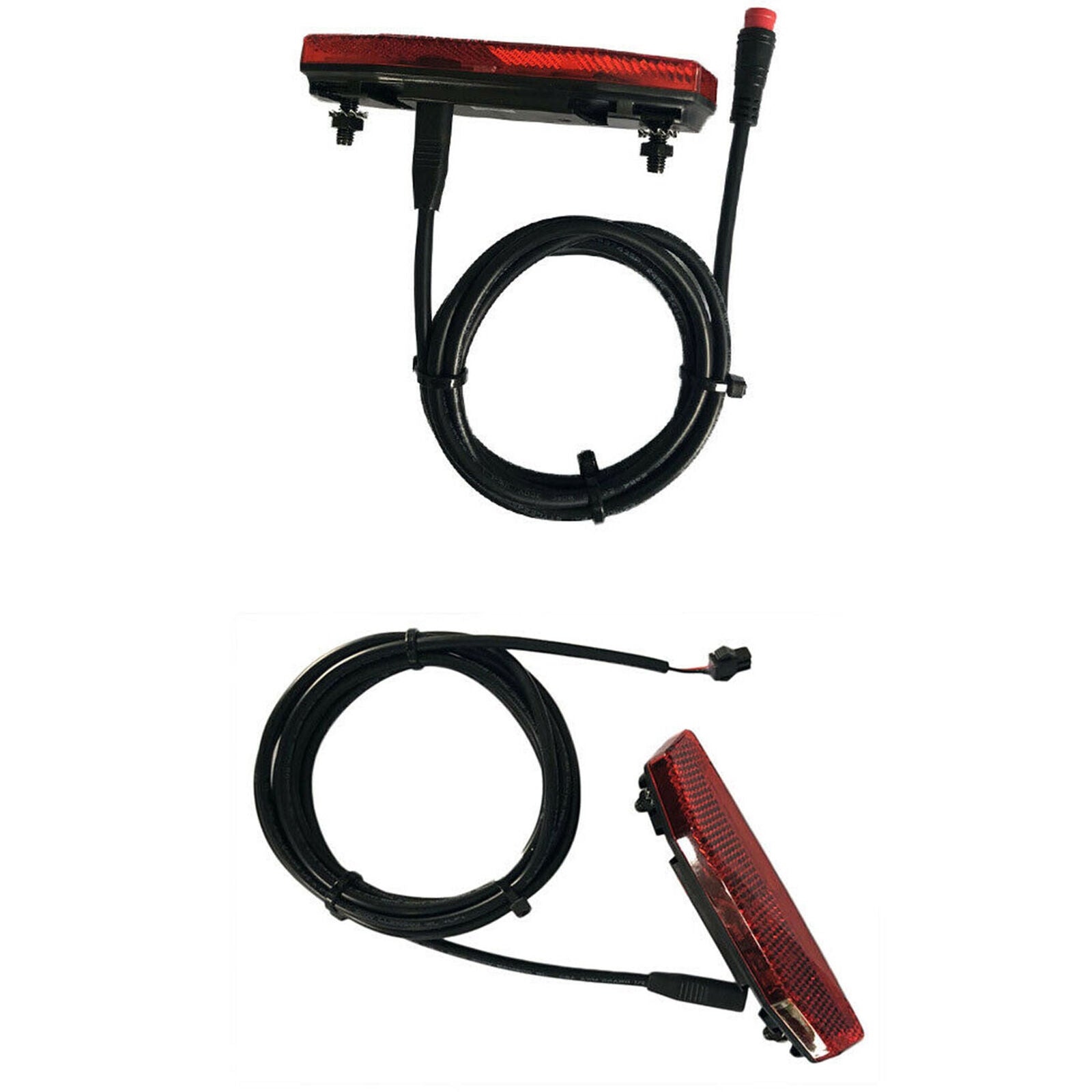 New Bicycle Tail Light E-bike LED Warning Rear Lamp Rear Tail Light 36V/48V