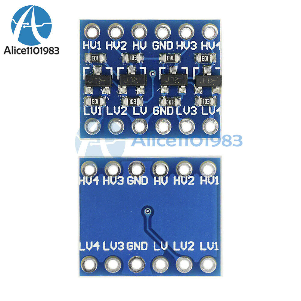 5PCS IIC I2C Logic Level Converter Bi-Directional Module 5V to 3.3V For Arduino