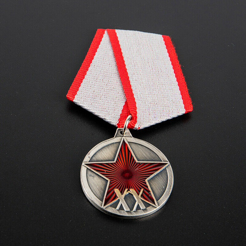 Military 1945 WW2 20 Years of Red Copy Collection BadgeW Lt