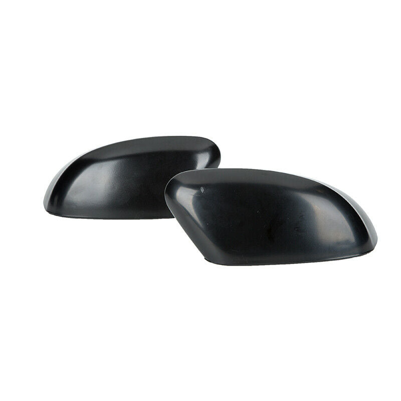 2Pcs Rear View Mirror Covers Matte Black Fit Ford focus Turnier 2010-2016