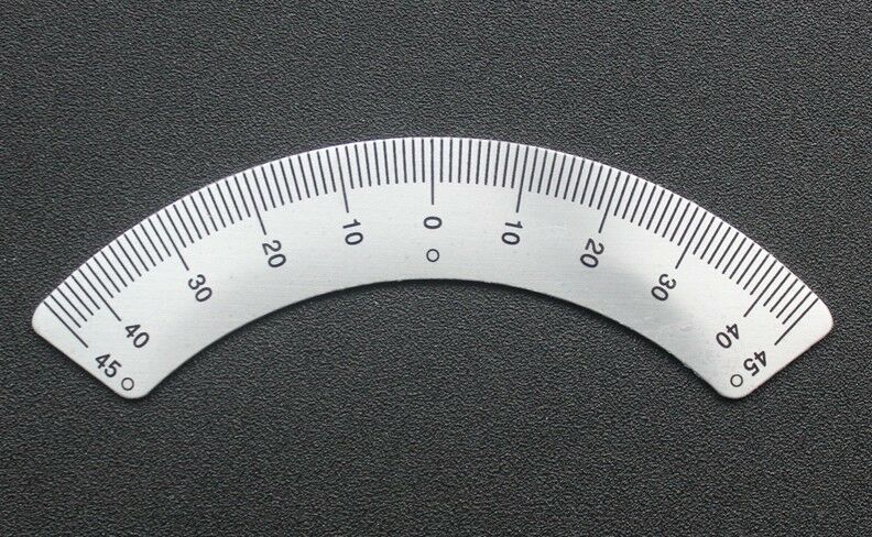 Bridgeport Mill Part Milling Machine 45° degree angle plate Ruler