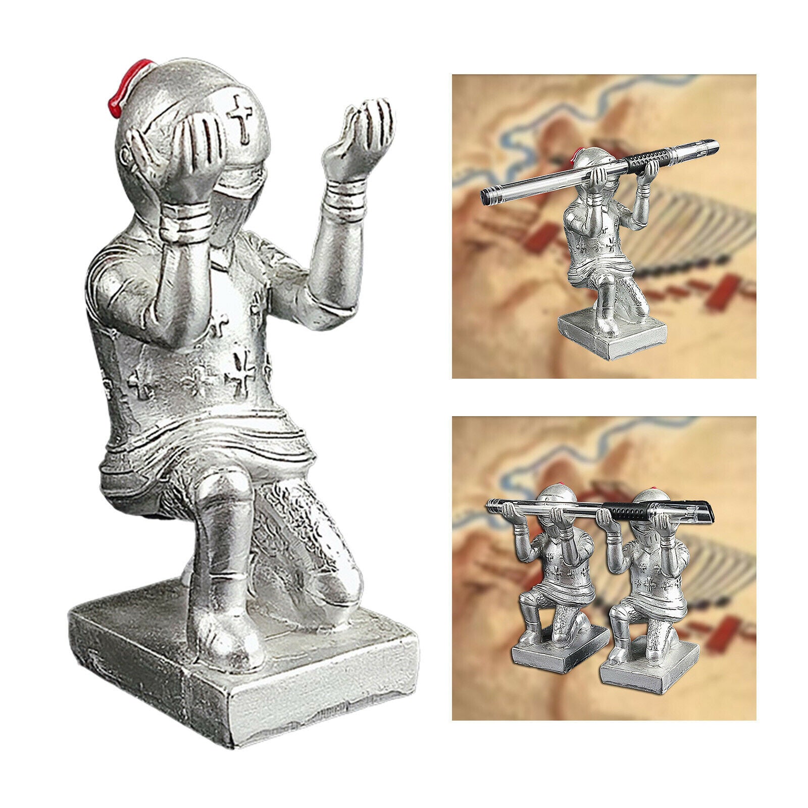 Knight Pen Holder Desk Organizers Storage Stand Display Home Office Drawing