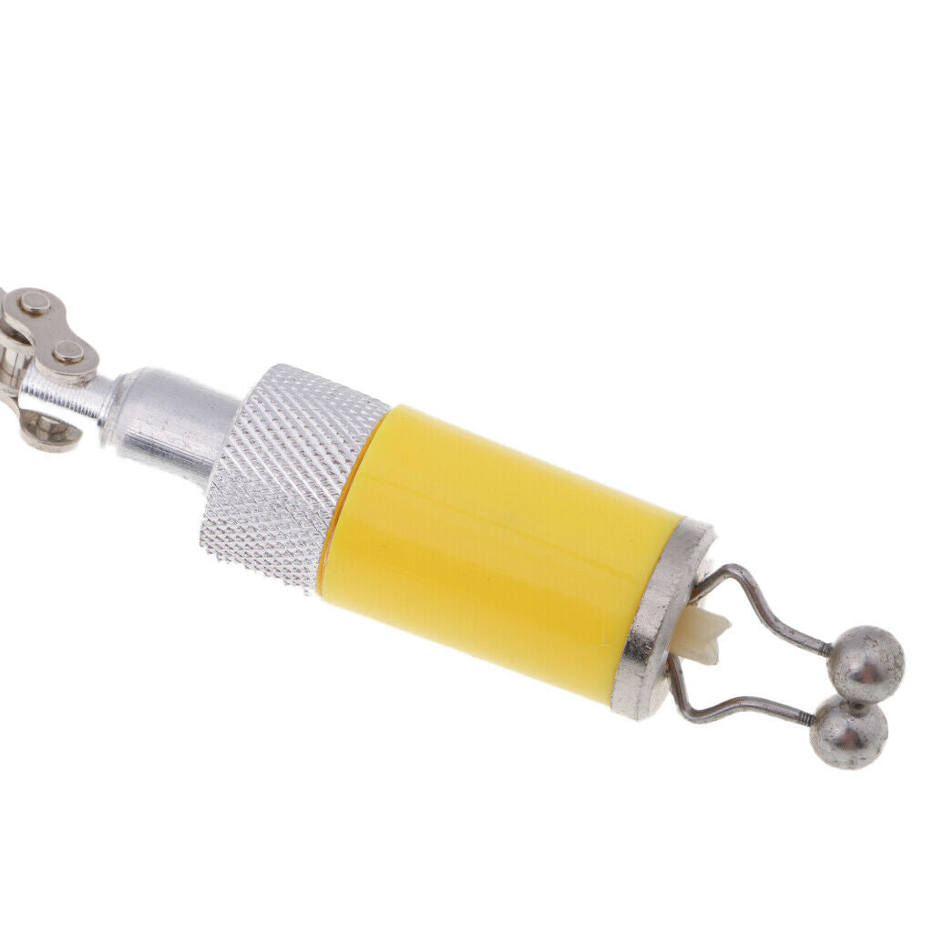 Carp fishing bite indicator chain indicator yellow