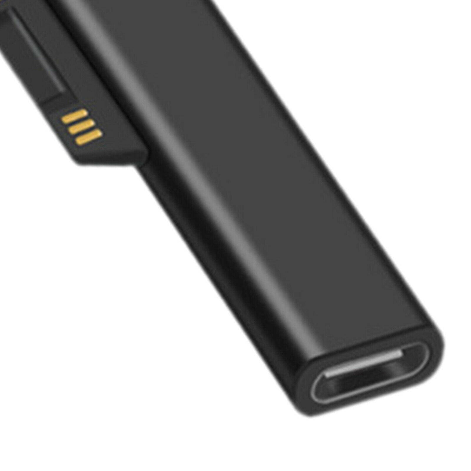2X 15V/3A PD USB 3.1 Charging Adapter for Microsoft Surface Pro 7/6/5/4/3
