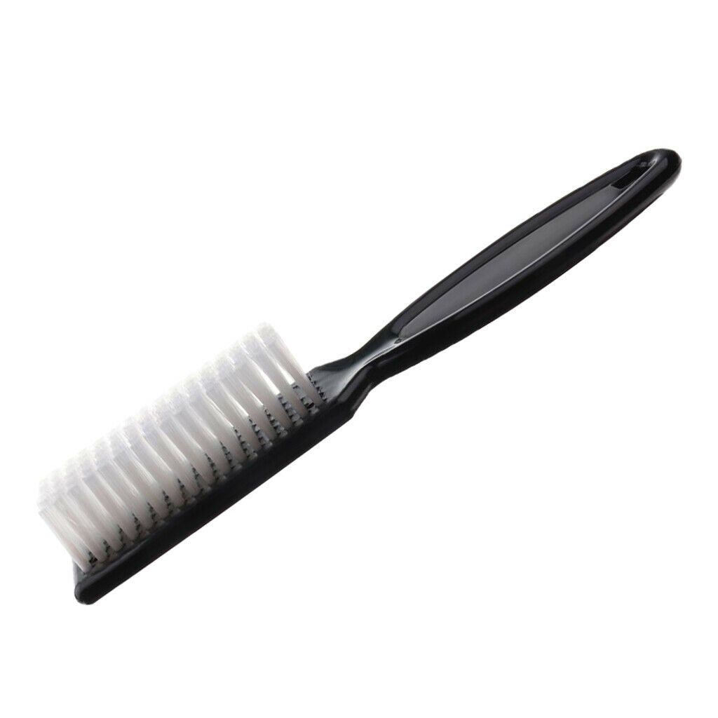 Personal Professional Synthetic Shaving Brush Neck Duster with Black Handle