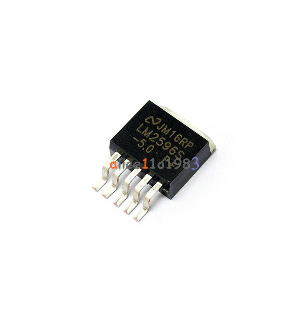 10PCS Step-Down Voltage Regulator IC TO-263-5 LM2596S-ADJ LM2596SX-ADJ LM2596S