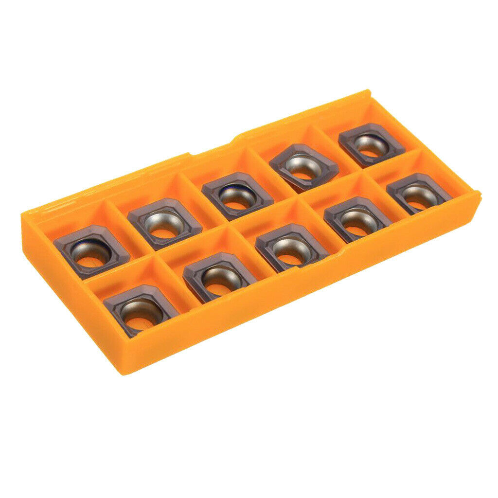 10x SEHT1204AFSN-X45 PC9035 Alloy Lathe Inserts for Simple Steel Processing