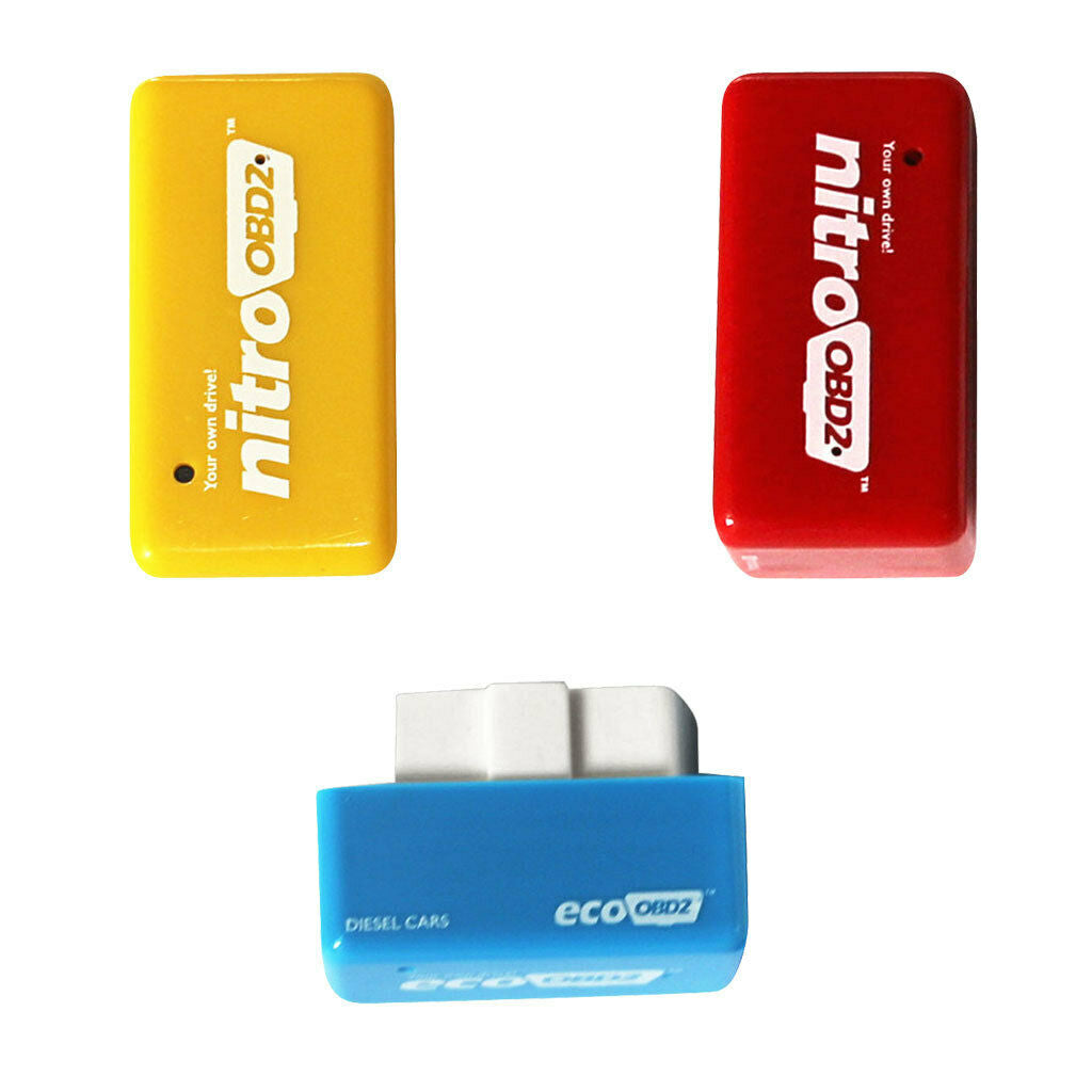 2x OBD2 Plug and Drive OBDII Performance Chip Tuning Box for Benzine Cars