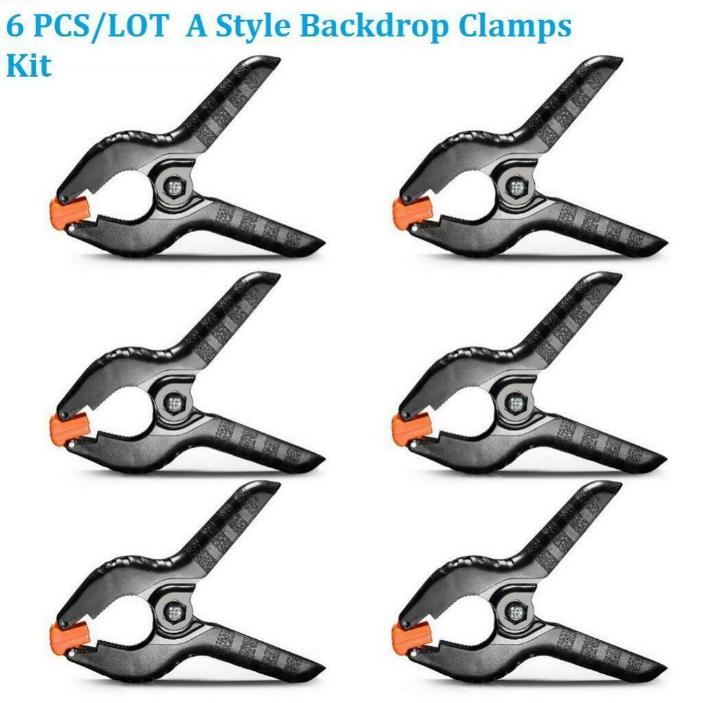 Heavy Duty Spring Clamps Muslin Clip 4.5 Inch for Photo Studio Backdrops