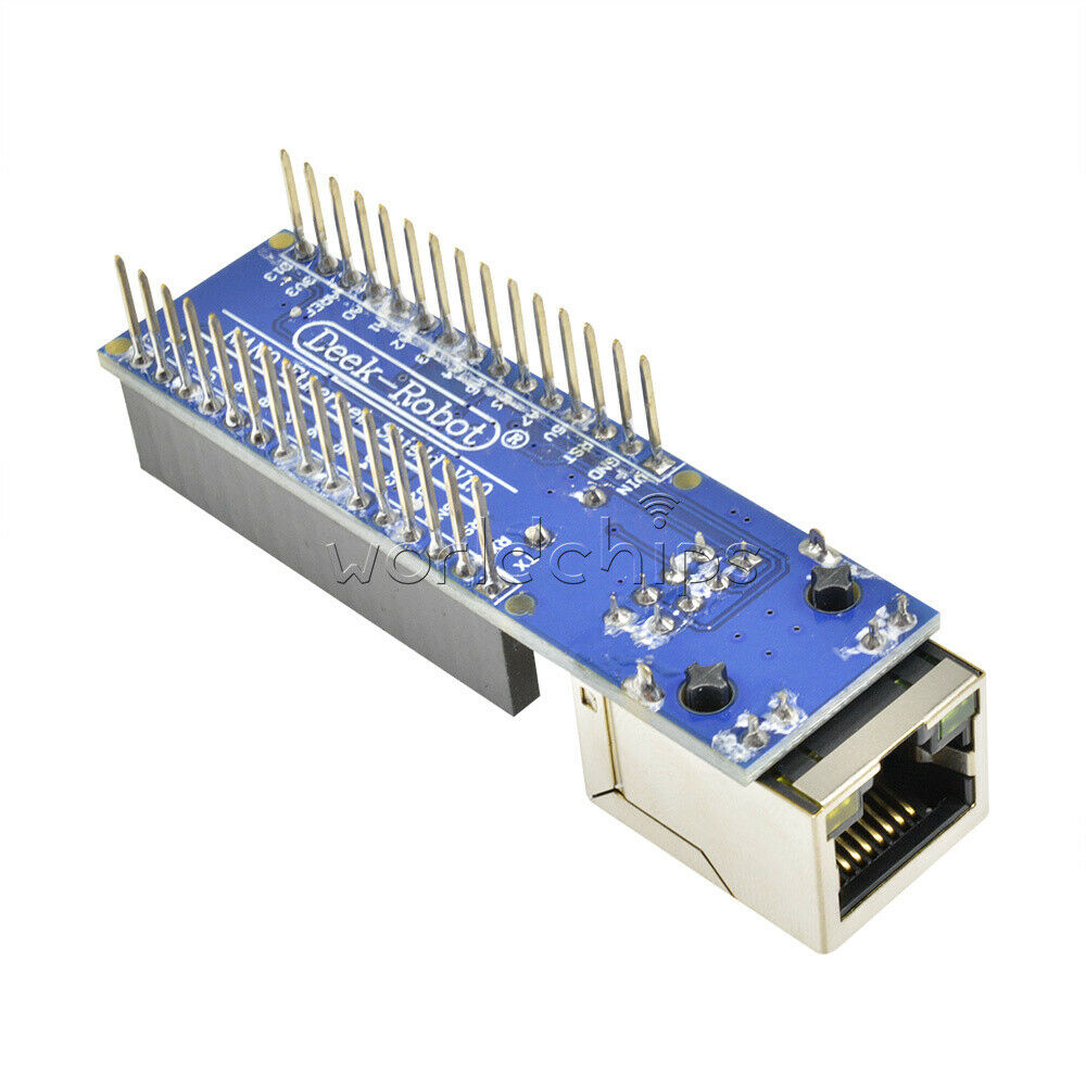 2Pcs Mini ENC28J60 Webserver module Ethernet Shield board for Arduino Nano V3.0
