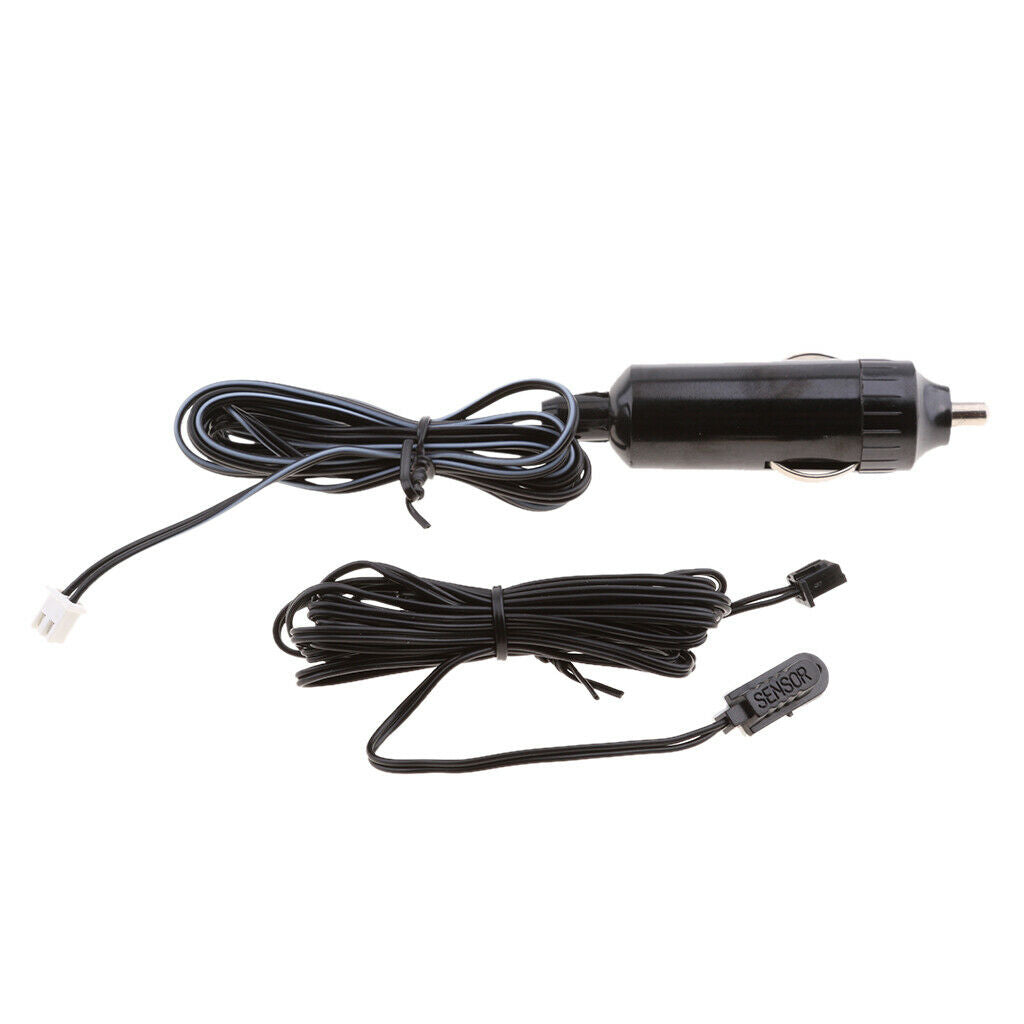Simple Car Vent Clock Date Voltage Temperature Display With Battery