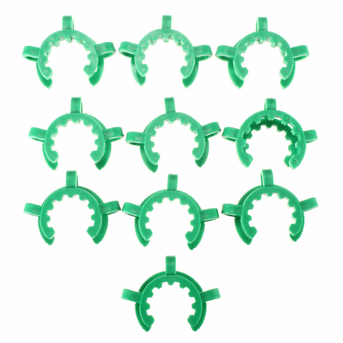 10pcs Plastic clamp,Plastic Keck,Lab Clamp Clip,Set, for 24/40 Ground joint