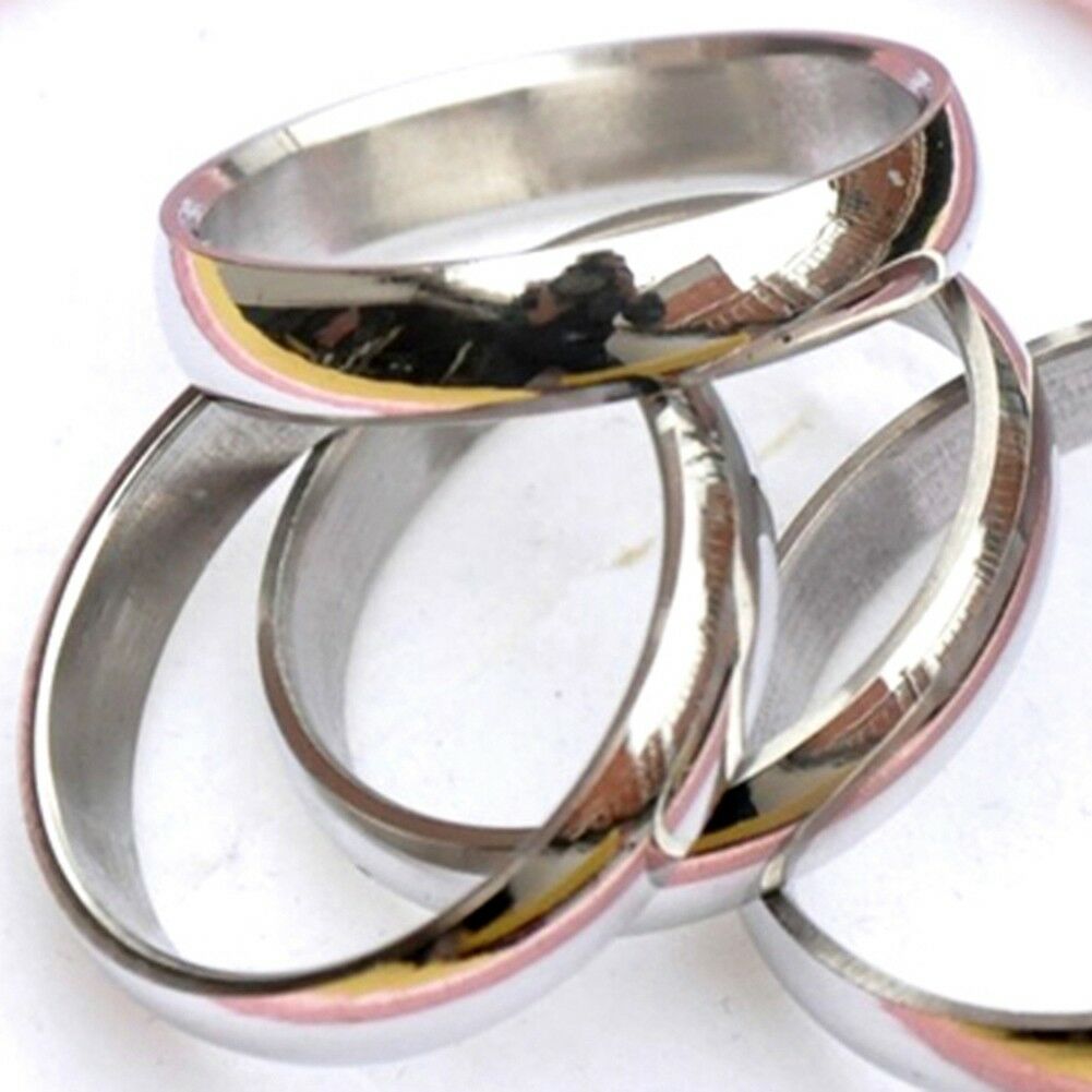 80pcs Wholesale Lots Unisex Mixed Stainless Steel and Ring Simple Knuckle Rings