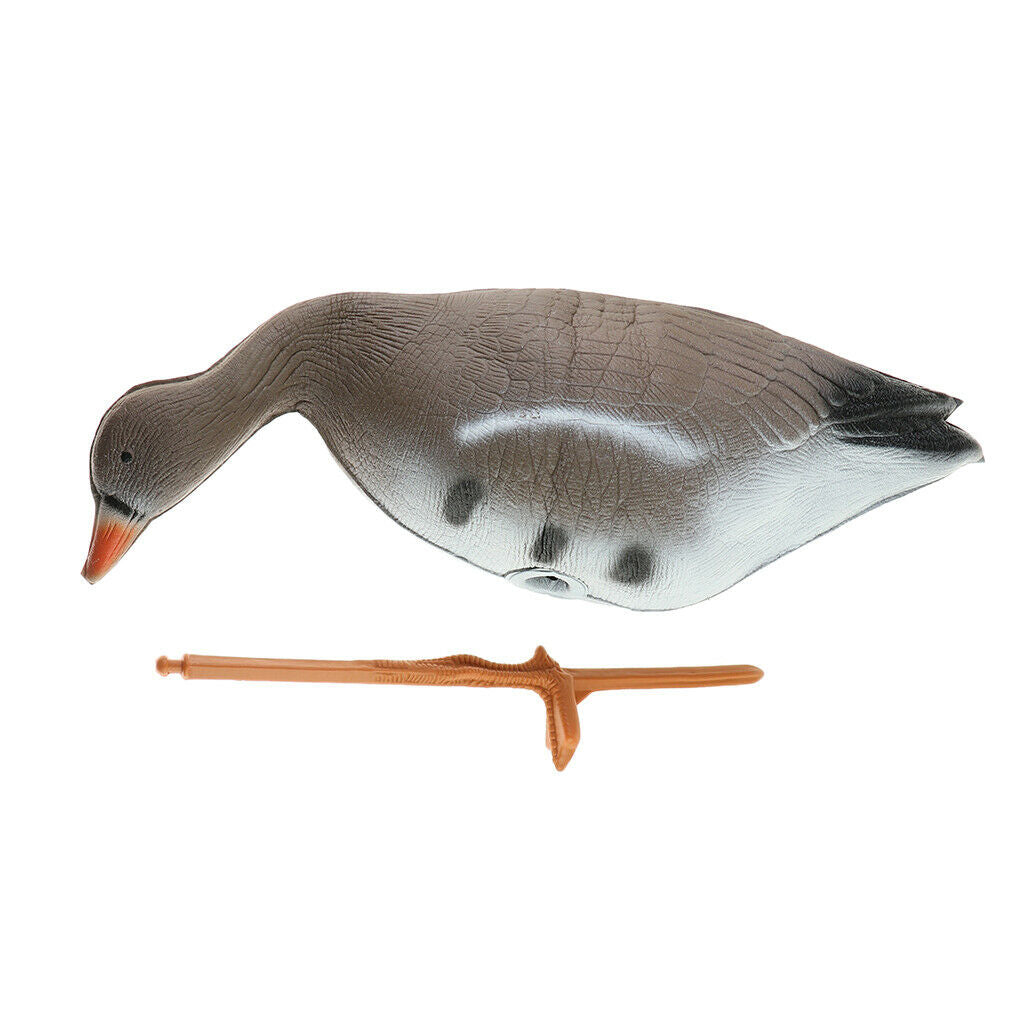 2Pcs Lifelike Simulation Goose Hunting Decoy Duck Target Decoys Garden