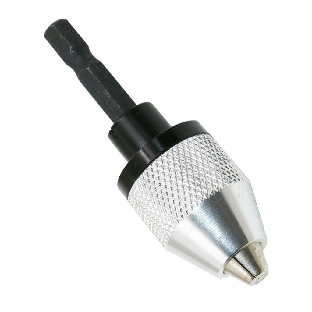 0.3-6.0mm Mini Drill Chuck Taper Mounted Drill Chuck with one Key Drill Bits