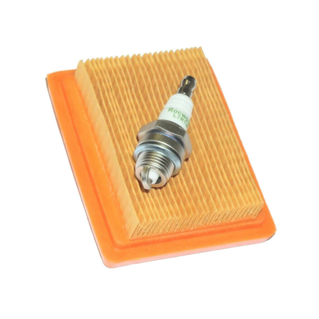 Air Filter Spark Plug for Stihl FS120 FS200 FS250 Chainsaw Replace 4134 141 0300