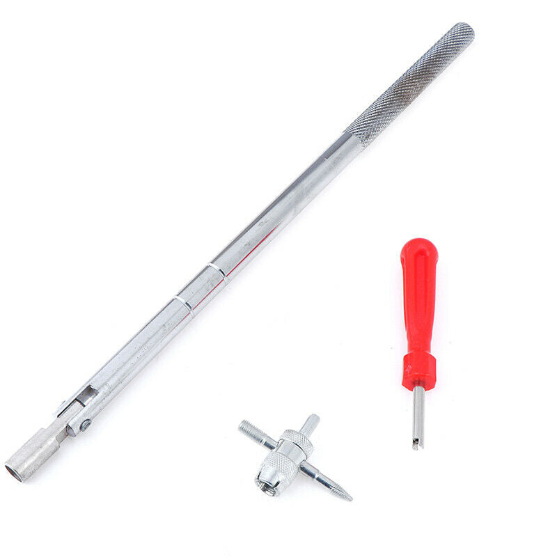 3pcs Tire Valve Stem Puller Tube Metal Tire Repair Core Car Motorcycle Remo_DD