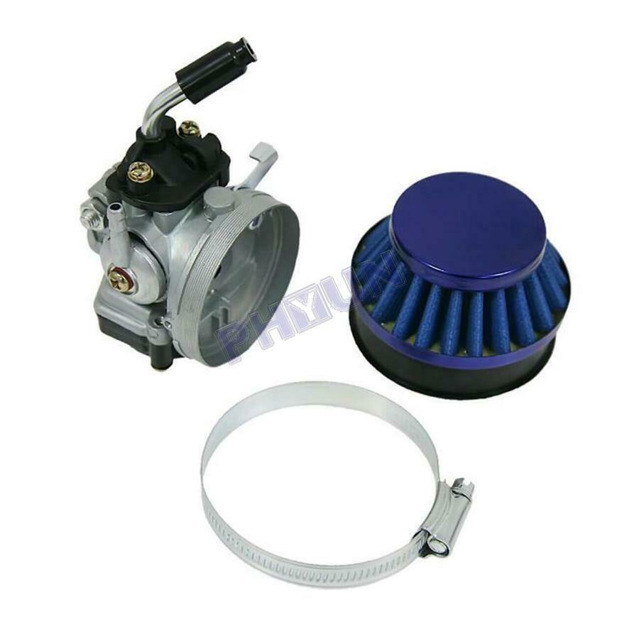 Carburetor 60mm w/ Air Filter For 49cc 50cc 60cc 66cc 80cc Engine Motorized Bike