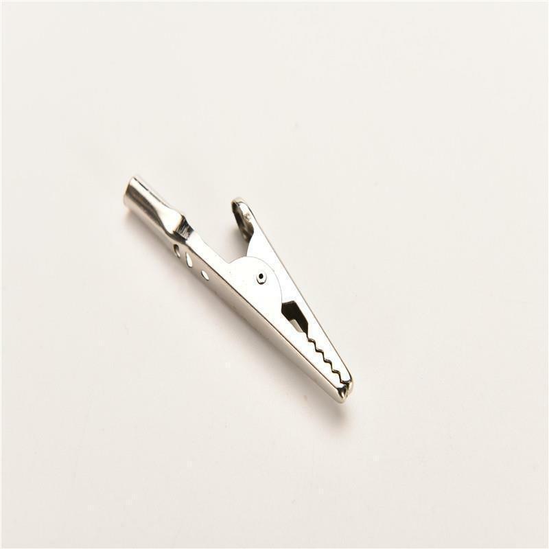 Single Prong Alligator Clips With Teeth Aligator Stainless Steel Cl .l8