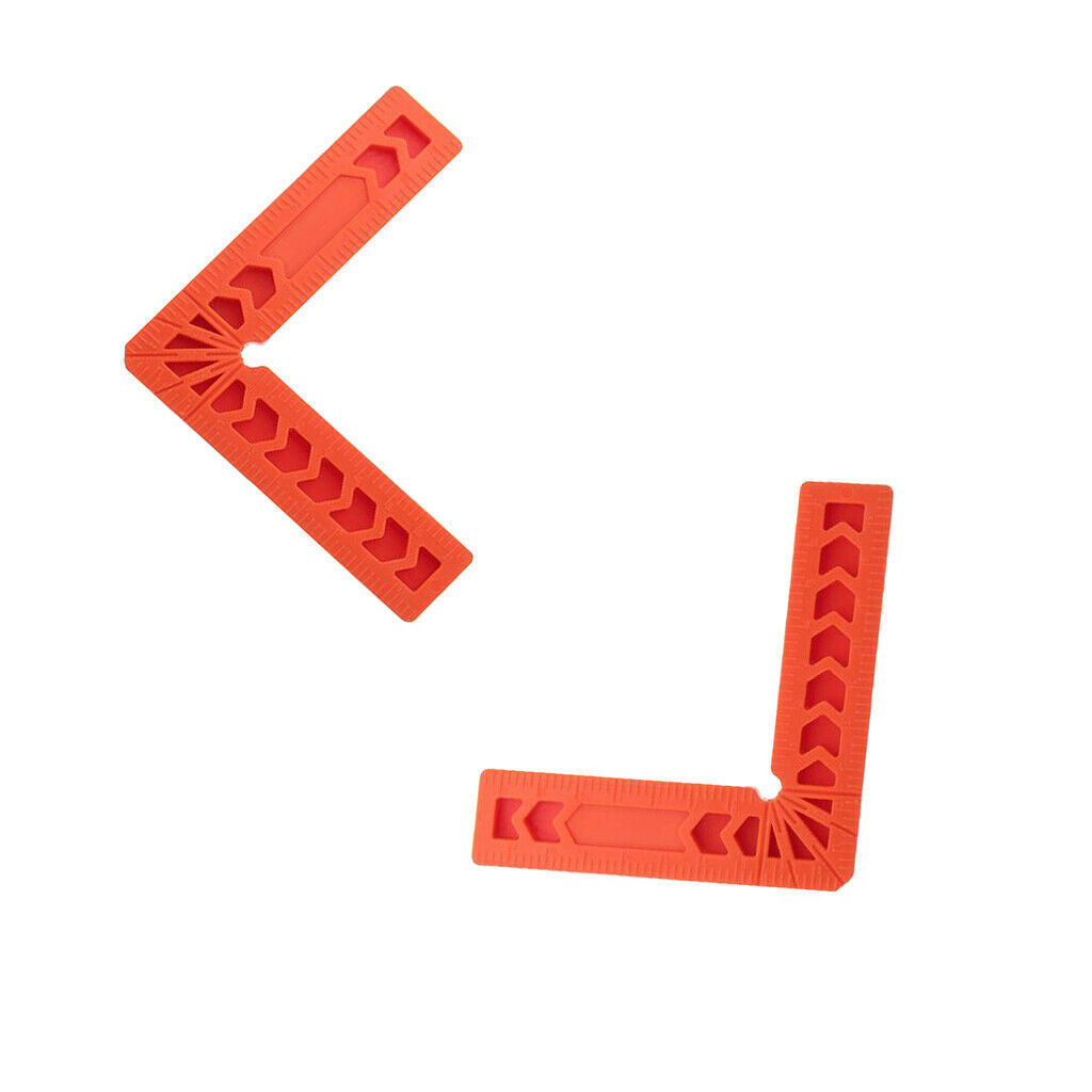 Set of 2 Positioning Squares, Right Angle Clamp, 90 Degree Corner Clamp, for