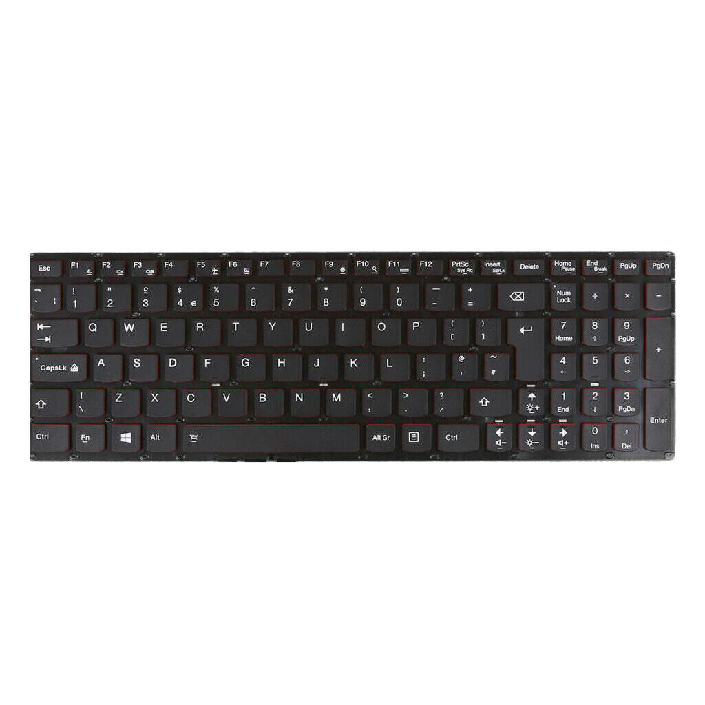 Keyboard for Lenovo Y50-70 Y70-70 UK Keyboard without Black Frame