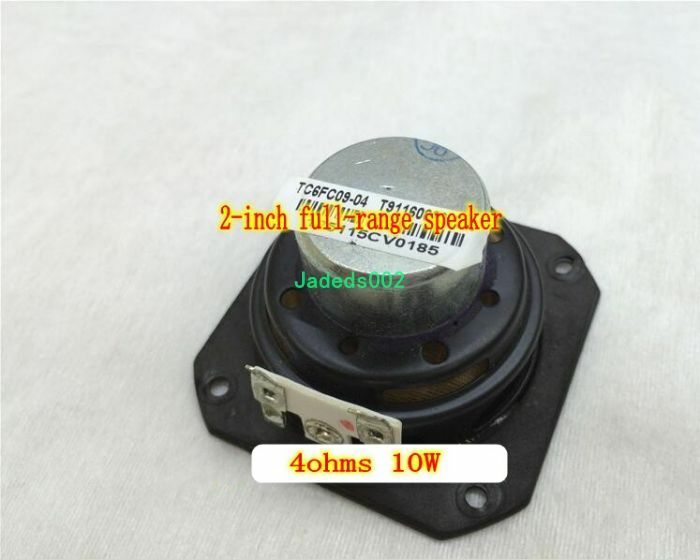 2pcs 4Ω 10W 2"inch Neodymium Tweeter speakers Loudspeaker Audio Parts For JBL