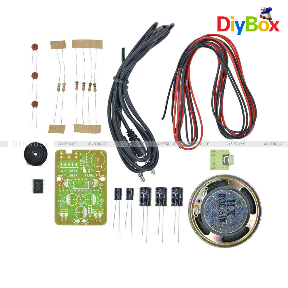 4.5-9V TDA2822M Power Amplifier Module DIY Kit Electronic Production for Arduino