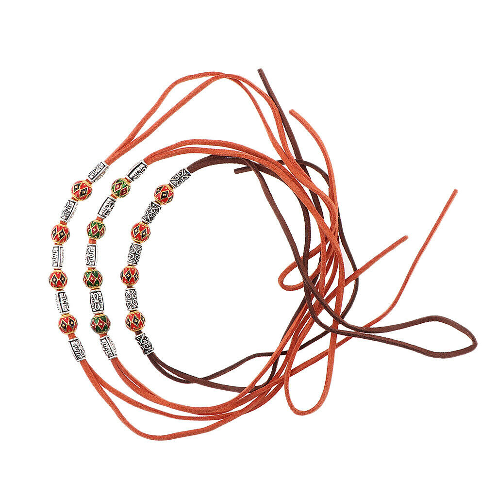 2Pcs Hair Ties Alloy Spacer Beads Necklace Jewelry DIY Bracelet Pendants 03