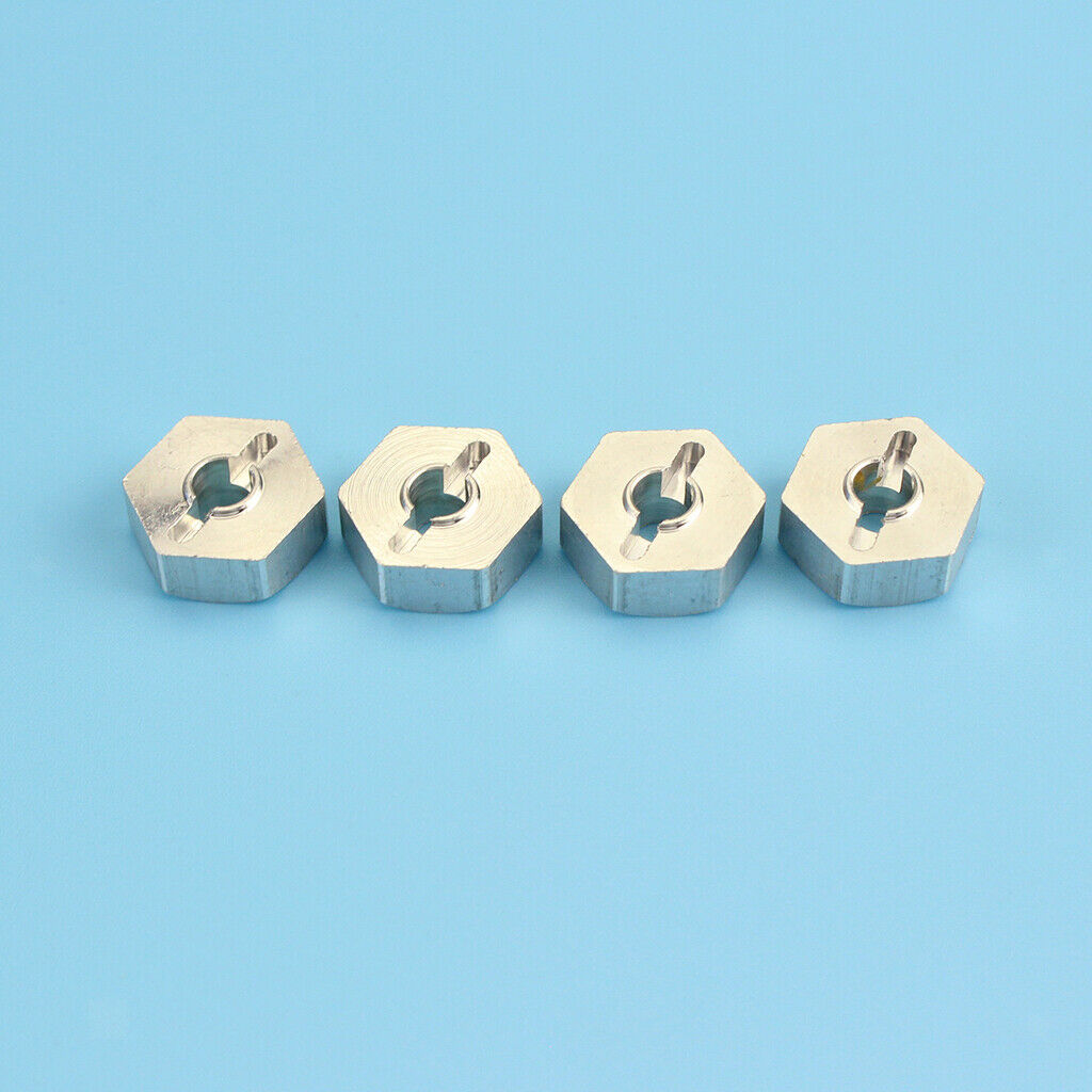 4PCS RC Car Wheel Hex Hub Adapter for WLTOYS 144001 124018 124019 RC Car