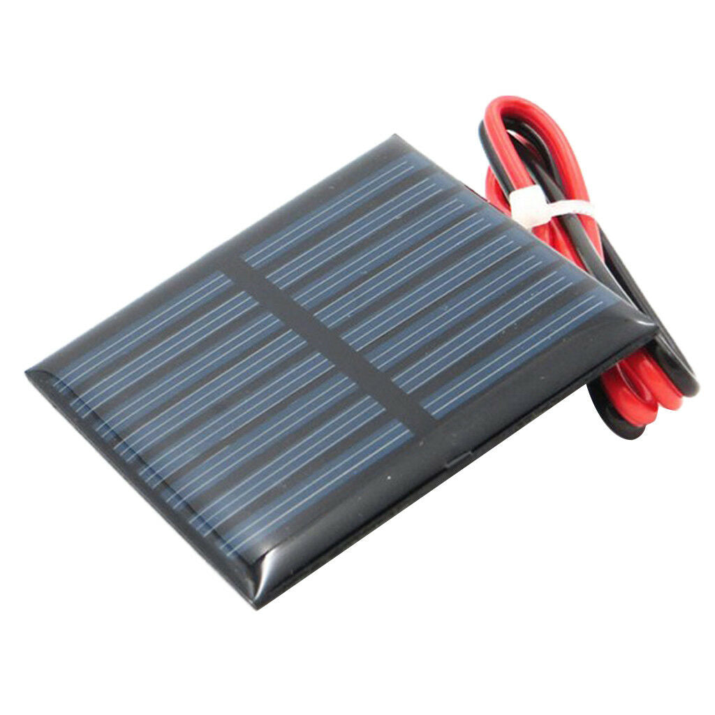 Portable Solar Panel Battery Charger for Car Boat Home A 4V 55x55mm