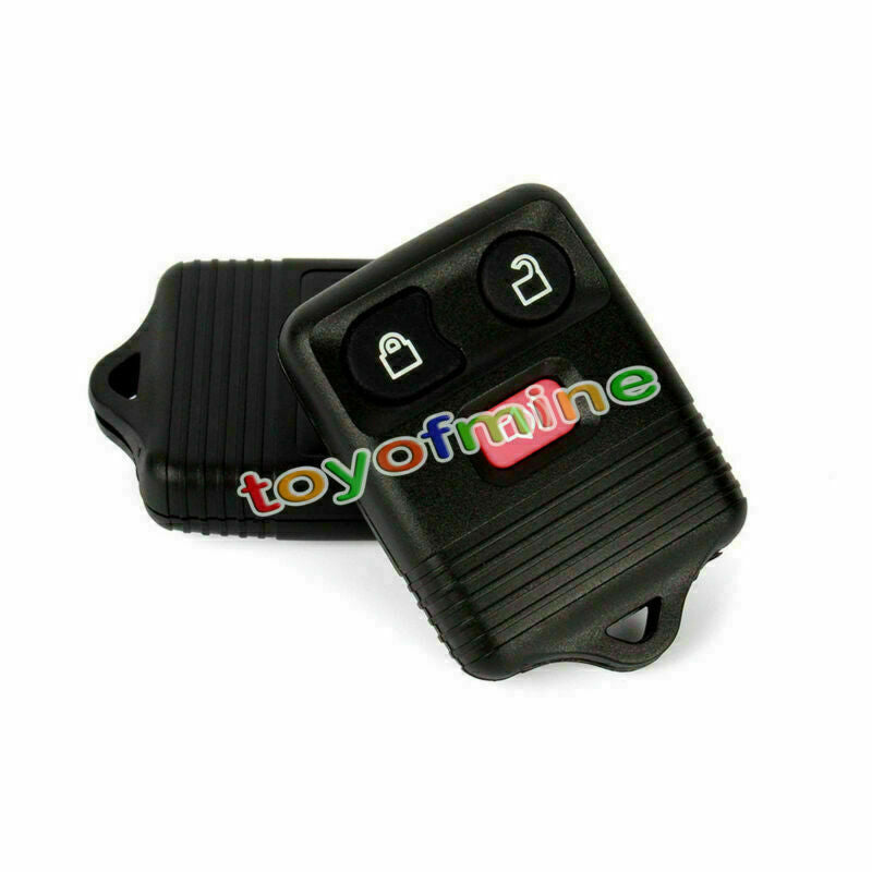 2 Keyless Entry 3 Button Remote Control Car Key Clicker Transmitter Replacement